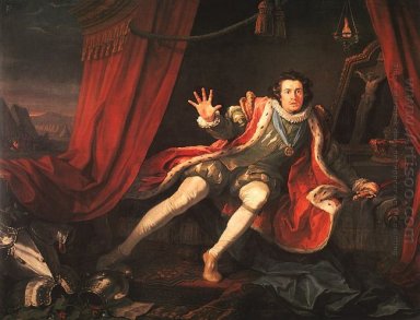 David Garrick como Ricardo III 1745