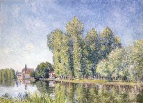 der Loing bei Moret 1886