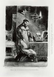 Faust In His Study 1828