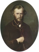 Retrato de Nikolai Lanin 1869