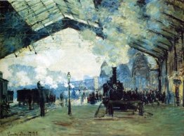 Arrival Of The Normandy Train Gare Saint Lazare