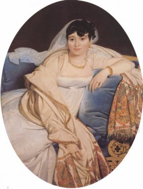 Portrait Of Madame Riviere Nee Marie Francoise Jacquette Bibiane