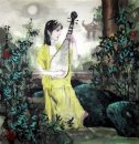 Belle Dame - Peinture chinoise