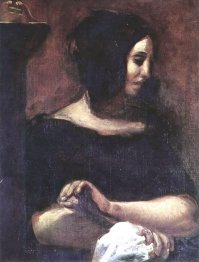 Portrait Of George Sand 1838