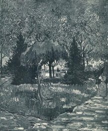 The Park At Arles With The Entrance Seen Through The Trees 1888