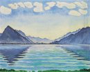 Thunersee Symmetric Reflection 1905