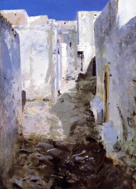 Una calle en Argel 1880