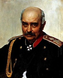 Portrait Of General And Statesman Mikhail Ivanovich Dragomirov 1