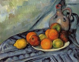 Fruit And Jug On A Table