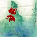 Lotus - peinture chinoise