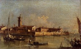 View of the Island of San Michele near Murano, Venice