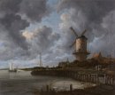 Tower Mill di Wijk bij Duurstede, Belanda