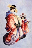 Oiran Et Kamuro