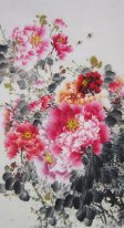 Pivoine - Peinture chinoise