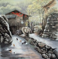 House - Chinese Painting