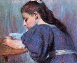 Young Girl Reading