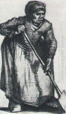 Femme rurale avec Spade 1885