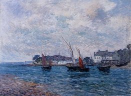 Reentering Port At Douarnenez Finistere 1906