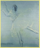 Cartel para la Russe Saison At The Theatre Du Chatelet 1909
