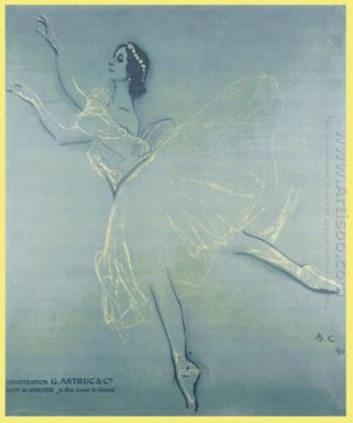 Affiche voor De Saison Ruse In Het Theatre Du Chatelet 1909