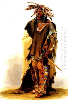 Wahk-ta- Ge-Li , een Sioux warrior