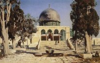 Haram Ash Sharif piazza dove Tempio di Jerusale