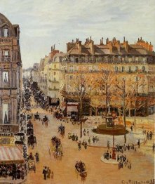 rue saint honore sun effect afternoon 1898