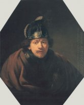 Self Portrait Dengan Helmet 1634