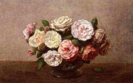 Bowl Of Roses 1889 Bowl Of Roses 1889