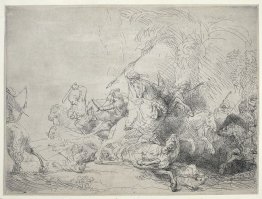 The Large Lion Hunt 1641