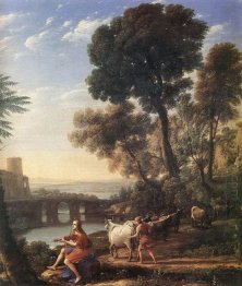 Pemandangan Dengan Apollo Memagari Ternak Of Admetu 1645