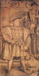 Henry Viii And Henry Vii Cartoon For Wall Painting In Whitehall