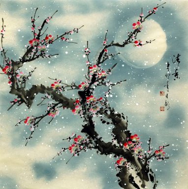 Plum Blossom - Lukisan Cina