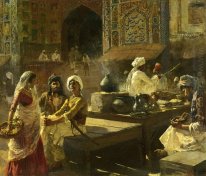 An Open Air Kitchen, Lahore, India