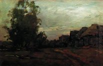 Village Crépuscule 1897