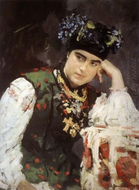 Retrato de Sophia Dragomirova Lukomskaya 1889