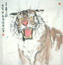 Tiger - la pintura china