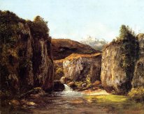 The Source Among The Rocks Of The Doubs 1871