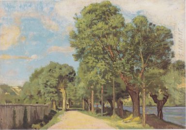 Landscape Di Jonction Di Jenewa 1878