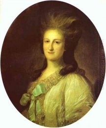 Portrait of Varvara Ermolayevna-Novosiltseva