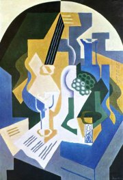 Still Life With Fruit Bowl And Mandolin 1919