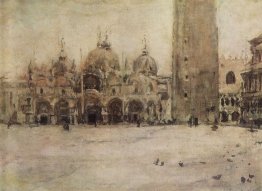 St Mark Plaza In Venice 1887