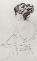 Porträt von Ballett-Tänzer-T Karsavina 1909