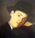 Ritratto di Claudio Carneiro, Cappello