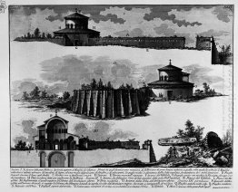 The Roman Antiquities T 2 Plate Xxii Plan Of The Mausoleum Of Co