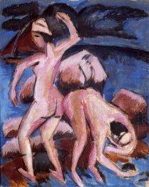 Two Bathers