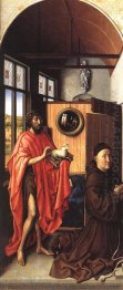 Werl Altarpiece - St. John the Baptist and the Donor, Heinrich V