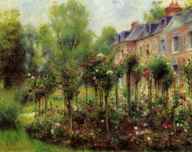 El Jardín de las Rosas en Wargemont 1879