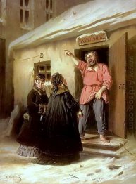 Caretaker Letting An Apartment To A Lady 1878