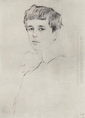 Portrait van Joeri Morozov 1905